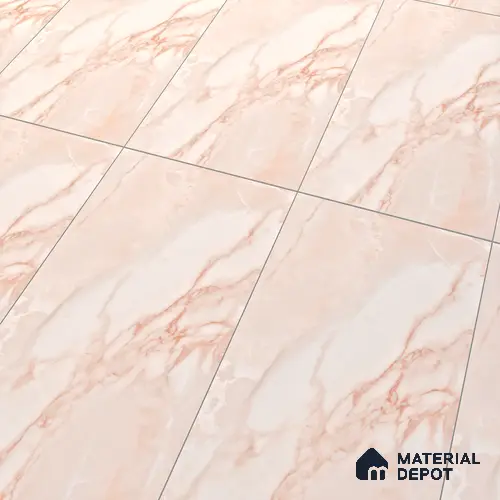 Marble Floor & Wall Tile TL 10261 H Sparta Rose 4 ft x 2 ft Matte Finish Vitrified Tile - 9 mm | 4 Random Design | Suitable For living Room, Bedroom, Bathroom