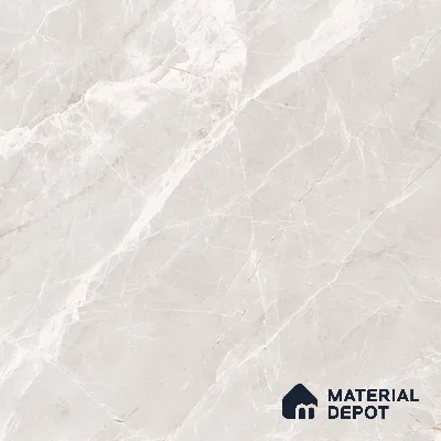 Marble Floor & Wall Tile TL 07091 Balki Bianco 4 ft x 2 ft Matte Finish Vitrified Tile - 9 mm | 4 Random Design | Suitable For living Room, Bedroom, Bathroom
