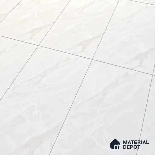 Marble Floor & Wall Tile TL 10261 F Sparta Bianco 4 ft x 2 ft Matte Finish Vitrified Tile - 9 mm | 4 Random Design | Suitable For living Room, Bedroom, Bathroom