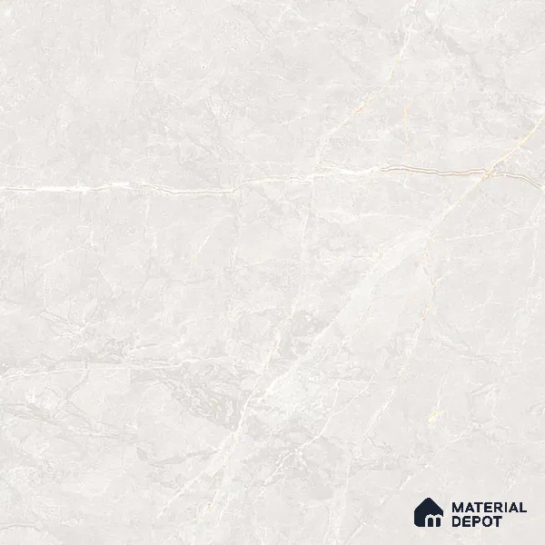 Marble Floor & Wall Tile TL 07142 Egeo Bianco 4 ft x 2 ft Matte Finish Vitrified Tile - 9 mm | 4 Random Design | Suitable For living Room, Bedroom, Bathroom | Random Designs