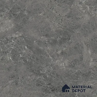 Marble Floor & Wall Tile TL 07107 Runa Nero 4 ft x 2 ft Matte Finish Vitrified Tile - 9 mm | 4 Random Design | Suitable For living Room, Bedroom, Bathroom (Sample)