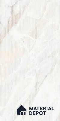 Marble Wall Tile TL 10261 B Liner Sparta Bianco 4 ft x 2 ft Matte Finish Vitrified Tile - 9 mm | 4 Random Design | Suitable For living Room, Bedroom, Bathroom | Random Designs