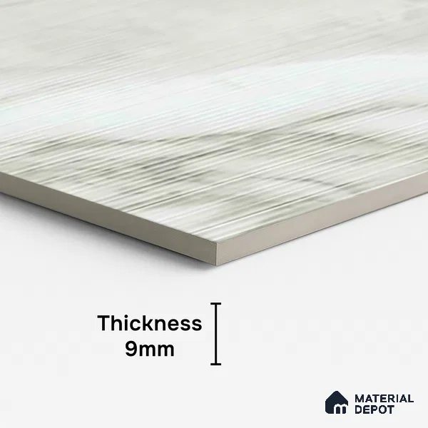 Marble Wall Tile TL 10261 C Liner Sparta Pista 4 ft x 2 ft Matte Finish Vitrified Tile - 9 mm | 4 Random Design | Suitable For living Room, Bedroom, Bathroom | Random Designs