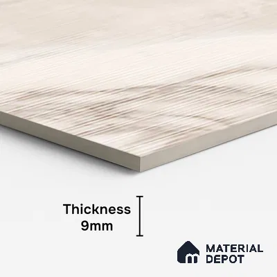 Marble Wall Tile TL 10261 Liner Sparta Beige 4 ft x 2 ft Matte Finish Vitrified Tile - 9 mm | 4 Random Design | Suitable For living Room, Bedroom, Bathroom | Random Designs
