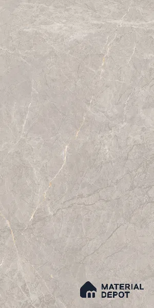 Marble Floor & Wall Tile TL 07144 Egeo Grey 4 ft x 2 ft Matte Finish Vitrified Tile - 9 mm | 4 Random Design | Suitable For living Room, Bedroom, Bathroom (Sample)