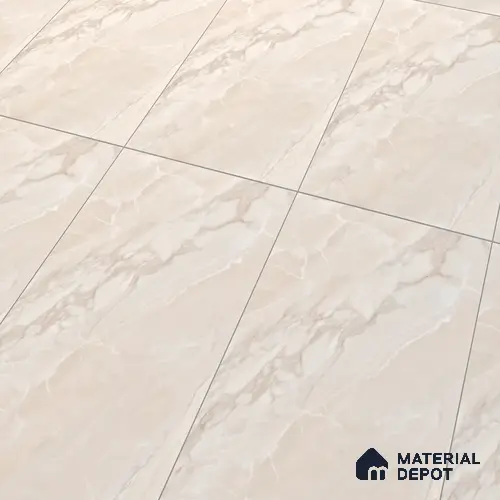Marble Floor & Wall Tile TL 10261 E Sparta Beige 4 ft x 2 ft Matte Finish Vitrified Tile - 9 mm | 4 Random Design | Suitable For living Room, Bedroom, Bathroom