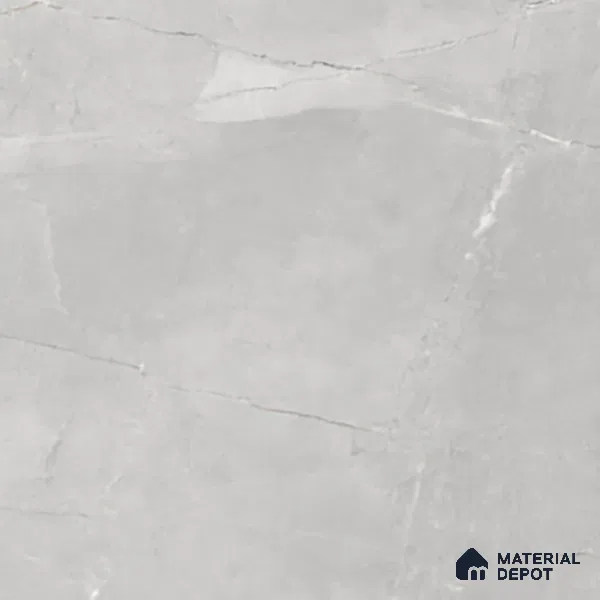 Marble Floor & Wall Tile TL 06124 C Fenix Grey 4 ft x 2 ft Vitrified Matte Finish - 9 mm | 12 Random Design | Suitable For Living Room, Bedroom, Bathroom, Kitchen (Sample)