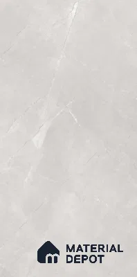 Marble Floor & Wall Tile TL 06124 D Fenix Silver 4 ft x 2 ft Vitrified Matte Finish - 9 mm | 12 Random Design | Suitable For Living Room, Bedroom, Bathroom, Kitchen (Sample)