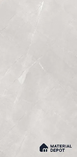 Marble Floor & Wall Tile TL 06124 D Fenix Silver 4 ft x 2 ft Vitrified Matte Finish - 9 mm | 12 Random Design | Suitable For Living Room, Bedroom, Bathroom, Kitchen (Sample)