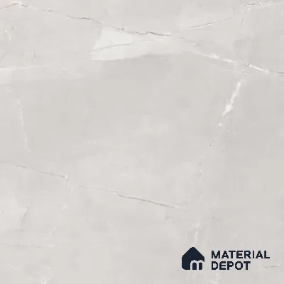 Marble Floor & Wall Tile TL 06124 D Fenix Silver 4 ft x 2 ft Vitrified Matte Finish - 9 mm | 12 Random Design | Suitable For Living Room, Bedroom, Bathroom, Kitchen (Sample)