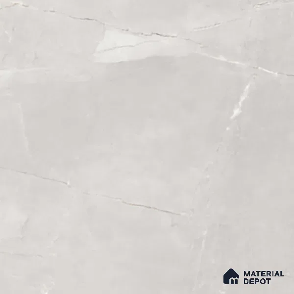 Marble Floor & Wall Tile TL 06124 D Fenix Silver 4 ft x 2 ft Vitrified Matte Finish - 9 mm | 12 Random Design | Suitable For Living Room, Bedroom, Bathroom, Kitchen (Sample)
