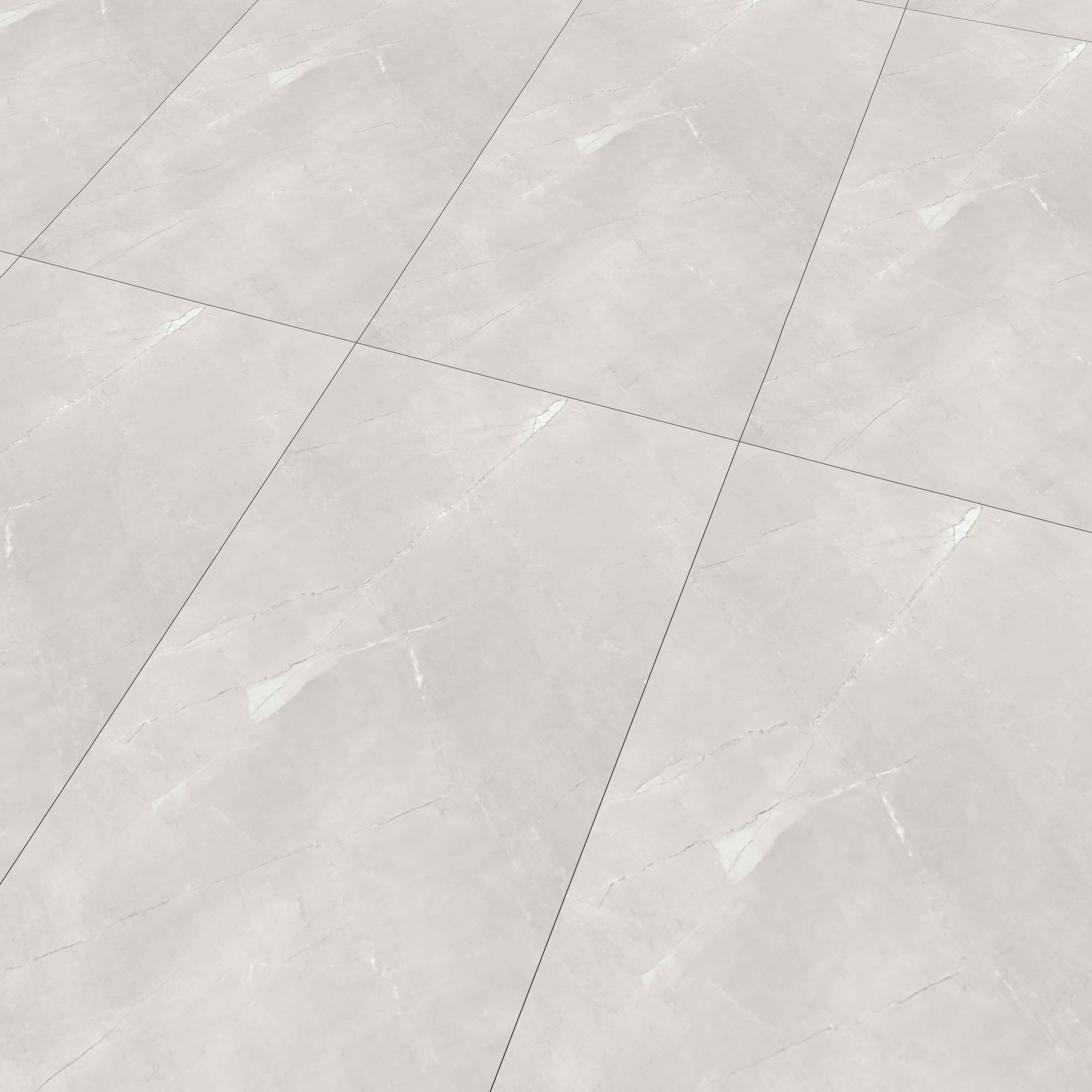 Marble Floor & Wall Tile TL 06124 D Fenix Silver 4 ft x 2 ft Vitrified Matte Finish - 9 mm | 12 Random Design | Suitable For Living Room, Bedroom, Bathroom, Kitchen (Sample)