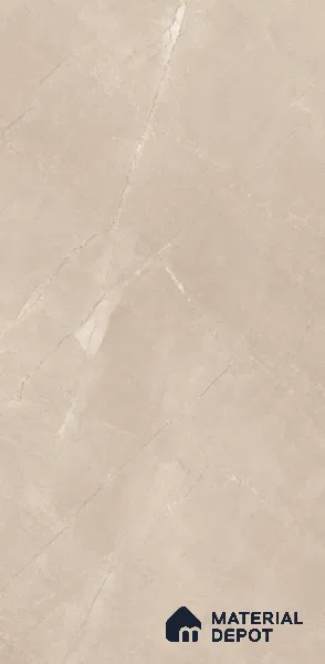 Marble Floor & Wall Tile TL 06124 E Fenix Taupe 4 ft x 2 ft Vitrified Matte Finish - 9 mm | 12 Random Design | Suitable For Living Room, Bedroom, Bathroom, Kitchen (Sample)