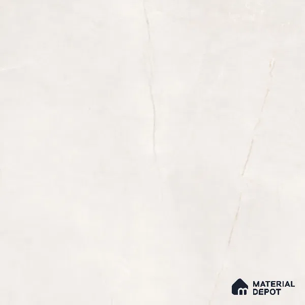 Marble Floor & Wall Tile TL 06124 Fenix Bianco 4 ft x 2 ft Vitrified Matte Finish - 9 mm | 12 Random Design | Suitable For Living Room, Bedroom, Bathroom, Kitchen (Sample)