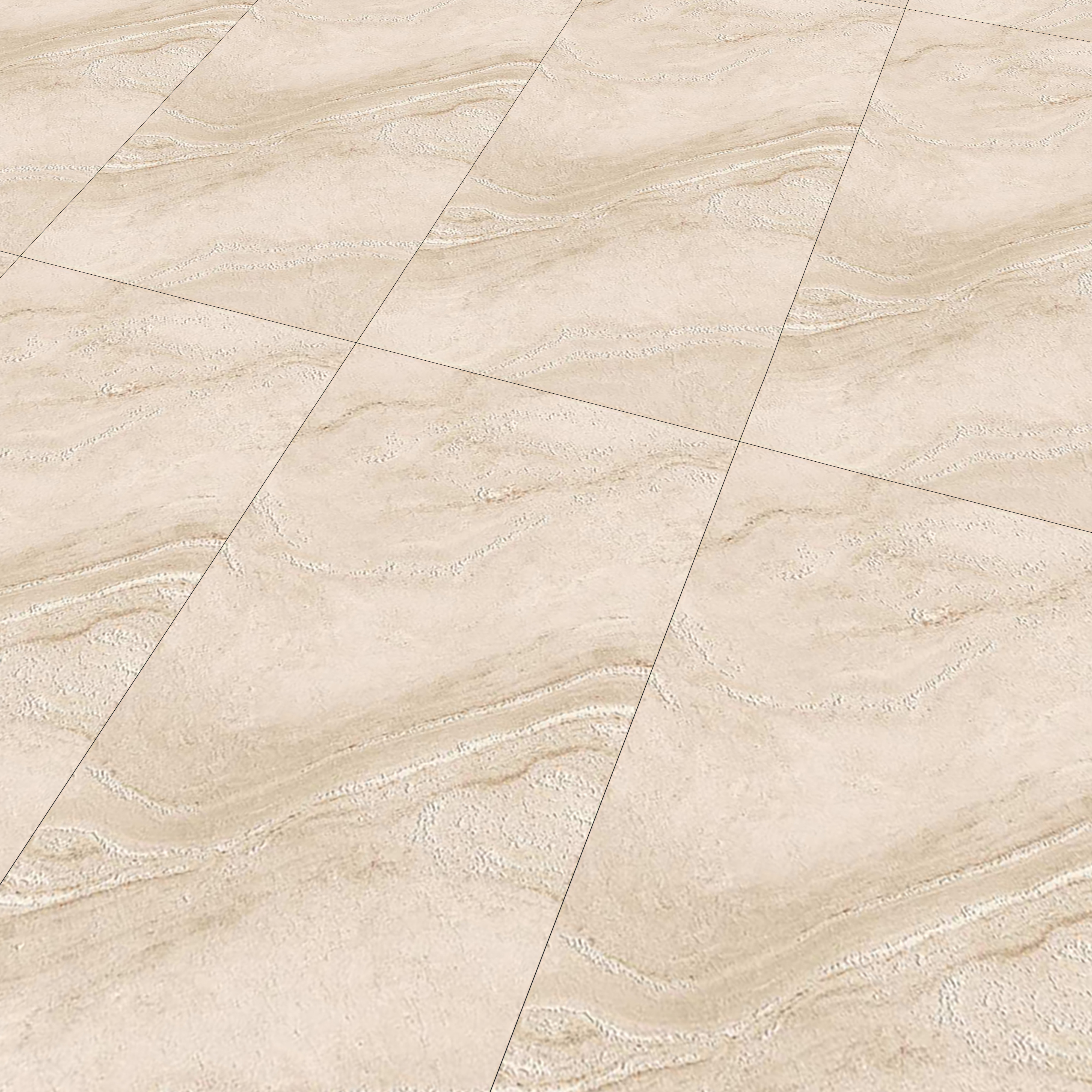 Marble Floor & Wall Tile TL 06082 Belfino Sand 4 ft x 2 ft Vitrified Matte Finish - 9 mm | 6 Random Design | Suitable For Living Room, Bedroom, Bathroom, Kitchen