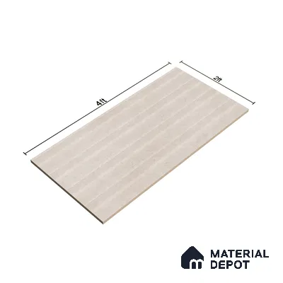 Highlighter Wall Tile TL 06123 B Marmi Crema Decor 4 ft x 2 ft Vitrified Matte Finish - 9 mm | 4 Random Design | Suitable For Living Room, Bedroom, Bathroom, Kitchen (Sample)