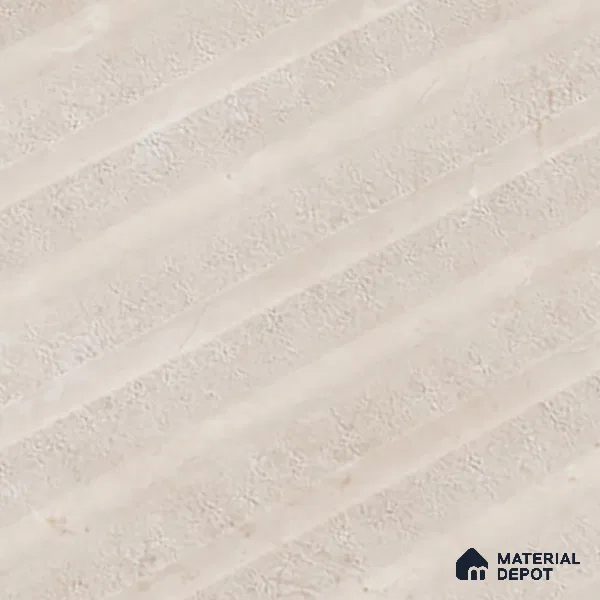 Highlighter Wall Tile TL 06123 B Marmi Crema Decor 4 ft x 2 ft Vitrified Matte Finish - 9 mm | 4 Random Design | Suitable For Living Room, Bedroom, Bathroom, Kitchen (Sample)