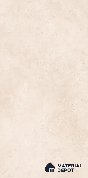 Marble Floor & Wall Tile TL 06123 Marmi Crema Plain 4 ft x 2 ft Vitrified Matte Finish - 9 mm | 4 Random Design | Suitable For Living Room, Bedroom, Bathroom, Kitchen