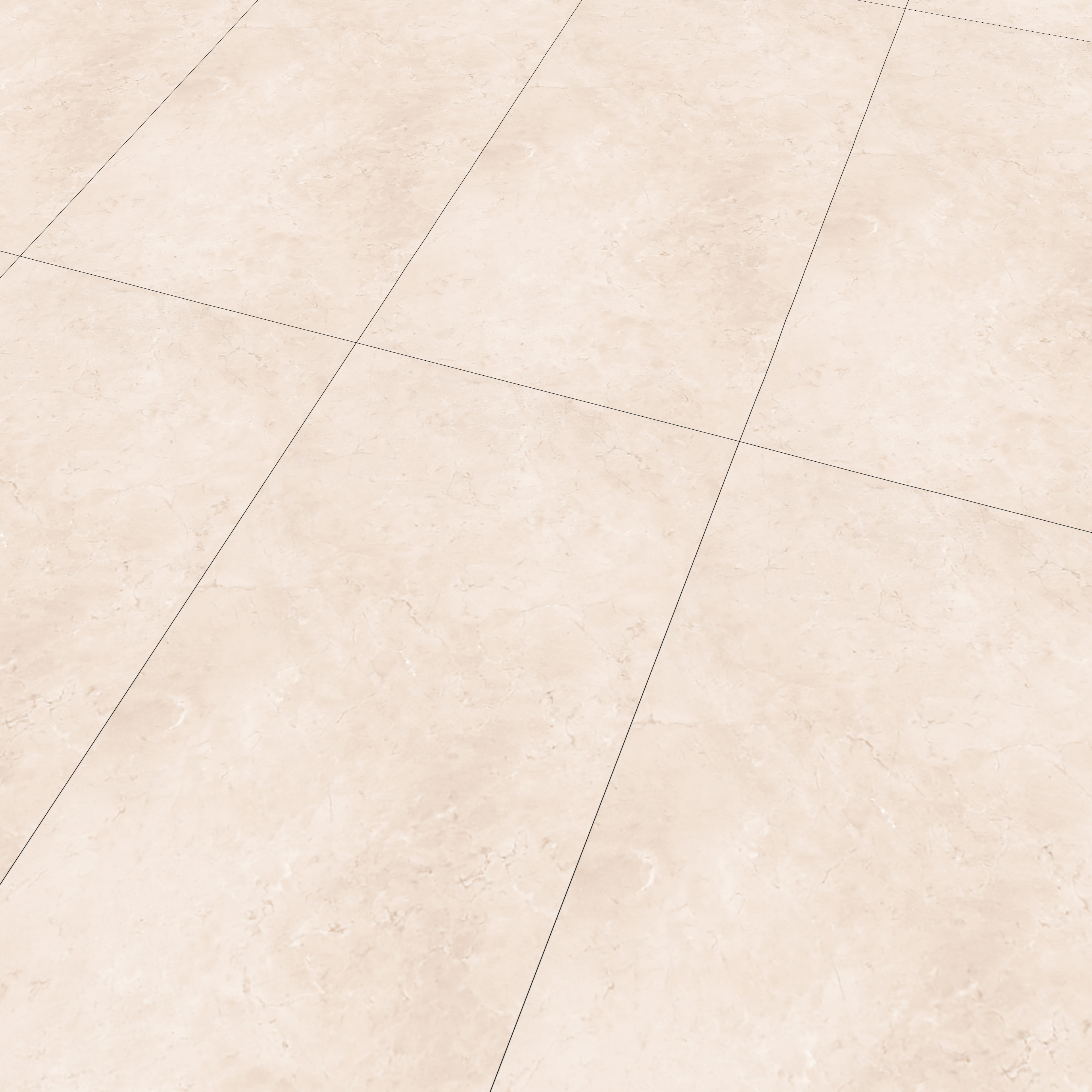 Marble Floor & Wall Tile TL 06123 Marmi Crema Plain 4 ft x 2 ft Vitrified Matte Finish - 9 mm | 4 Random Design | Suitable For Living Room, Bedroom, Bathroom, Kitchen