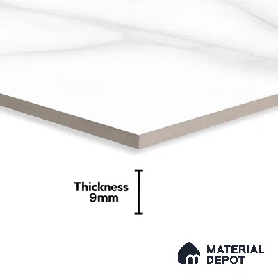 Marble Floor & Wall Tile TL 05519 Prestige Imperial Onyx 2 ft x 4 ft Vitrified Matte Finish - 9 mm | 4 Random Design | Suitable for Living Room, Bedroom, Bathroom