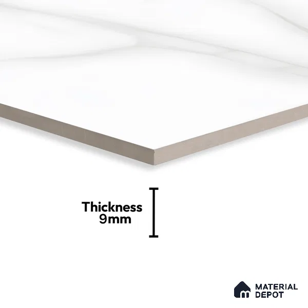 Marble Floor & Wall Tile TL 05519 Prestige Imperial Onyx 2 ft x 4 ft Vitrified Matte Finish - 9 mm | 4 Random Design | Suitable for Living Room, Bedroom, Bathroom