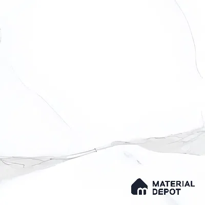 Marble Floor & Wall Tile TL 05521 Prestige Imperial Statuario Merida 2 ft x 4 ft Vitrified Matte Finish - 9 mm | 3 Random Design | Suitable for Living Room, Bedroom, Bathroom (Sample)