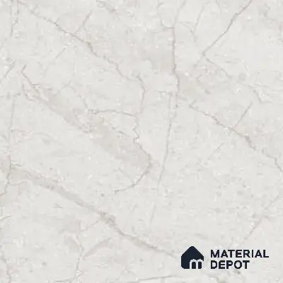 Grey Marble Floor Tile TL 06732 Lustra Cascade Pearlwalk 12 Inch x 12 Inch Ceramic Carving Matte Finish - 9 mm |  | Suitable for Living Room, Bedroom, Bathroom