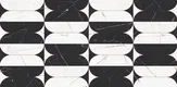 White Highlighter Wall Tile TL 06694 B Gravier Radiant White Embellish 2 ft x 4 ft Vitrified High Gloss Finish - 9 mm | Suitable for Living Room, Bedroom, Bathroom | Image 1