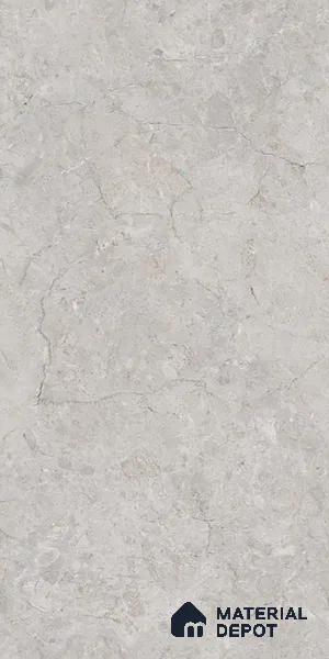 Grey Marble Floor & Wall Tile TL 06701 Gravier Frosted Russet 2 ft x 4 ft Vitrified Glossy Finish - 9 mm | 6 Random Design | Suitable for Living Room, Bedroom, Bathroom (Sample)