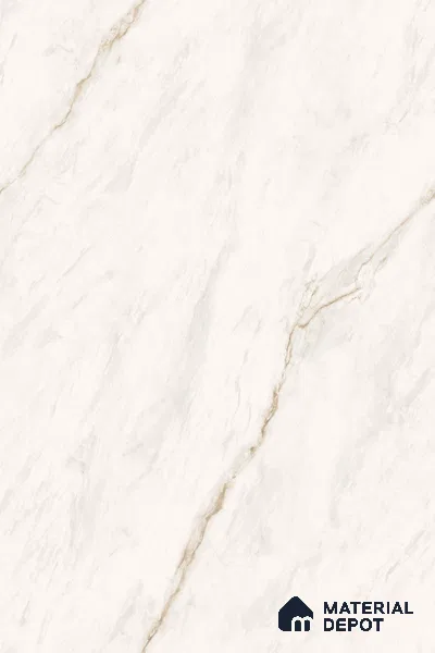 Marble Floor & Wall Tile TL 10263 Michaelangelo Marble 6 ft x 4 ft Carving High Gloss Finish Vitrified Large Format Tile - 9 mm | Suitable for Living Room, Bedroom, Bathroom | Adhesive and Spacers Must be Used During Installation