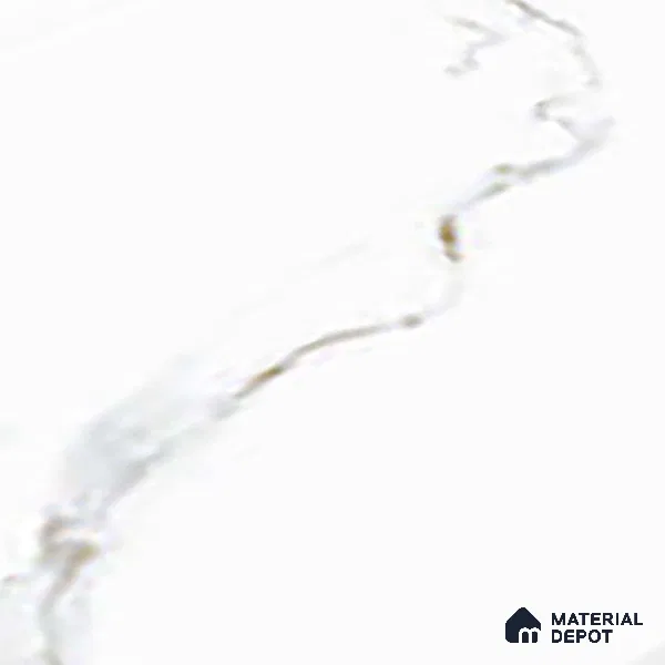 White Marble Wall Tile TL 06719 Lustra Nova Fabrique 2 ft x 1 ft Ceramic Glossy Finish - 9 mm |  | Suitable for Living Room, Bedroom, Bathroom