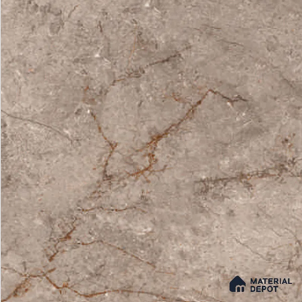 Brown Marble Floor Tile TL 06731 B Lustra Rapture Stonewalk 12 Inch x 12 Inch Ceramic Carving Matte Finish - 9 mm |  | Suitable for Living Room, Bedroom, Bathroom