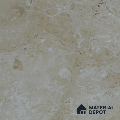 Budget Friendly Marble Wall & Floor Tile Value for Money TL 06300 Brown Sand 4 ft x 2 ft - Vitrified Glossy Finish -9 mm | Suitable for Living Room, Bedroom & Bathroom (Sample)