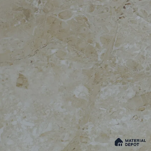 Budget Friendly Marble Wall & Floor Tile Value for Money TL 06300 Brown Sand 4 ft x 2 ft - Vitrified Glossy Finish -9 mm | Suitable for Living Room, Bedroom & Bathroom (Sample)