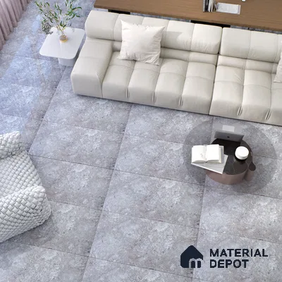 Budget Friendly Marble Wall & Floor Tile Value for Money TL 06295 Chestnut Brown 4 ft x 2 ft - Vitrified Glossy Finish -9 mm | Suitable for Living Room, Bedroom & Bathroom (Sample)