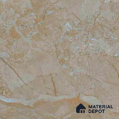 Budget Friendly Marble Wall & Floor Tile Value for Money TL 06293 Cosmic Brown 4 ft x 2 ft - Vitrified Glossy Finish -9 mm | Suitable for Living Room, Bedroom & Bathroom (Sample)