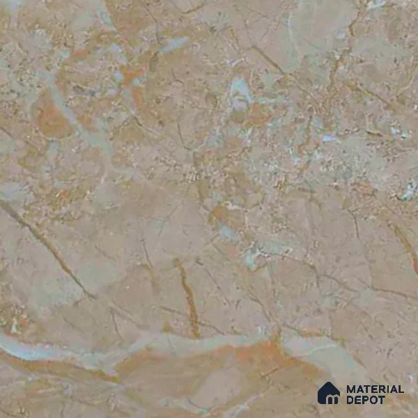 Budget Friendly Marble Wall & Floor Tile Value for Money TL 06293 Cosmic Brown 4 ft x 2 ft - Vitrified Glossy Finish -9 mm | Suitable for Living Room, Bedroom & Bathroom (Sample)