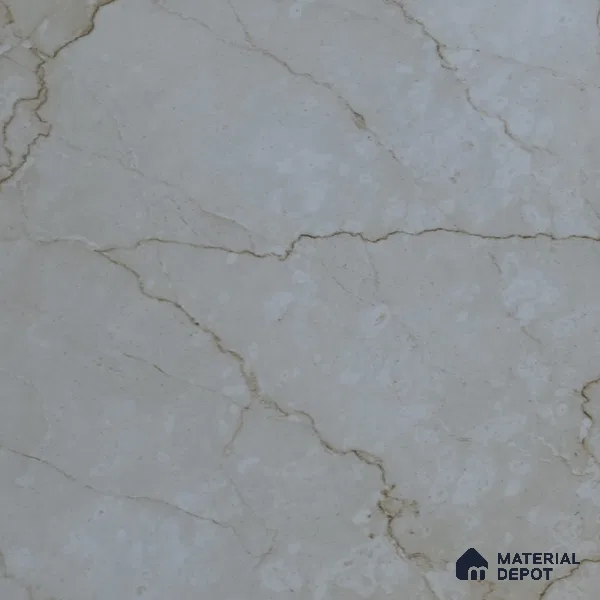 Budget Friendly Marble Wall & Floor Tile Value for Money TL 06308 Cream Glow 4 ft x 2 ft - Vitrified Glossy Finish -9 mm | Suitable for Living Room, Bedroom & Bathroom (Sample)