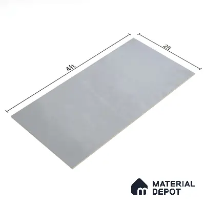 Budget Friendly Marble Wall & Floor Tile Value for Money TL 06299 Moonlight White 4 ft x 2 ft - Vitrified Glossy Finish -9 mm | Suitable for Living Room, Bedroom & Bathroom