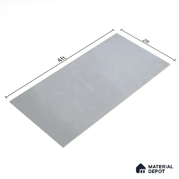 Budget Friendly Marble Wall & Floor Tile Value for Money TL 06299 Moonlight White 4 ft x 2 ft - Vitrified Glossy Finish -9 mm | Suitable for Living Room, Bedroom & Bathroom