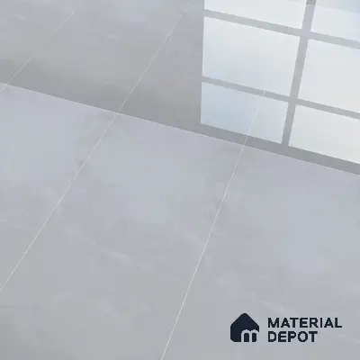 Budget Friendly Marble Wall & Floor Tile Value for Money TL 06299 Moonlight White 4 ft x 2 ft - Vitrified Glossy Finish -9 mm | Suitable for Living Room, Bedroom & Bathroom