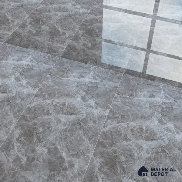 Budget Friendly Marble Wall & Floor Tile Value for Money TL 06294 Natural Rhythm 4 ft x 2 ft - Vitrified Glossy Finish -9 mm | Suitable for Living Room, Bedroom & Bathroom