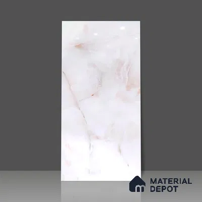Budget Friendly Marble Wall & Floor Tile Value for Money TL 06289 Onyx Motion 4 ft x 2 ft - Vitrified Glossy Finish -9 mm | Suitable for Living Room, Bedroom & Bathroom (Sample)
