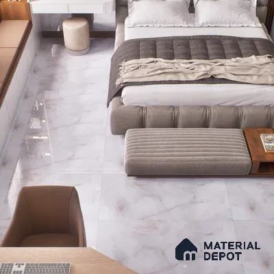 Budget Friendly Marble Wall & Floor Tile Value for Money TL 06289 Onyx Motion 4 ft x 2 ft - Vitrified Glossy Finish -9 mm | Suitable for Living Room, Bedroom & Bathroom (Sample)