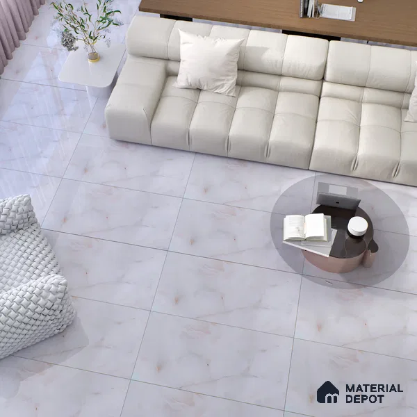 Budget Friendly Marble Wall & Floor Tile Value for Money TL 06289 Onyx Motion 4 ft x 2 ft - Vitrified Glossy Finish -9 mm | Suitable for Living Room, Bedroom & Bathroom (Sample)