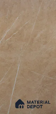 Budget Friendly Marble Wall & Floor Tile Value for Money TL 06296 Prismatic Brown 4 ft x 2 ft - Vitrified Glossy Finish -9 mm | Suitable for Living Room, Bedroom & Bathroom (Sample)