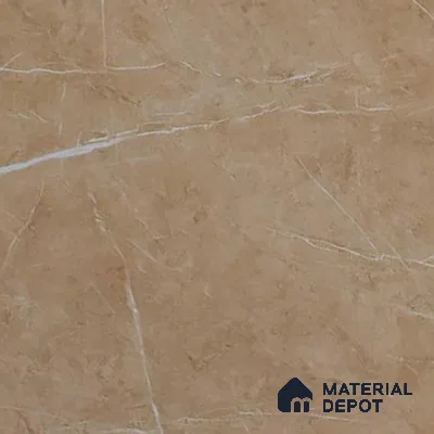 Budget Friendly Marble Wall & Floor Tile Value for Money TL 06296 Prismatic Brown 4 ft x 2 ft - Vitrified Glossy Finish -9 mm | Suitable for Living Room, Bedroom & Bathroom (Sample)