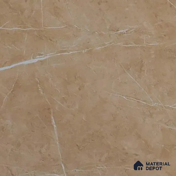 Budget Friendly Marble Wall & Floor Tile Value for Money TL 06296 Prismatic Brown 4 ft x 2 ft - Vitrified Glossy Finish -9 mm | Suitable for Living Room, Bedroom & Bathroom (Sample)