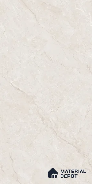 Marble Wall & Floor Tile TL 06177 Flutura Opel Beige 4 ft x 2 ft Vitrified Lustera Effect Feather Feel Matte Finish - 8.5 mm | 4 Random Design | Suitable for Living Room, Bedroom, Bathroom (Sample)