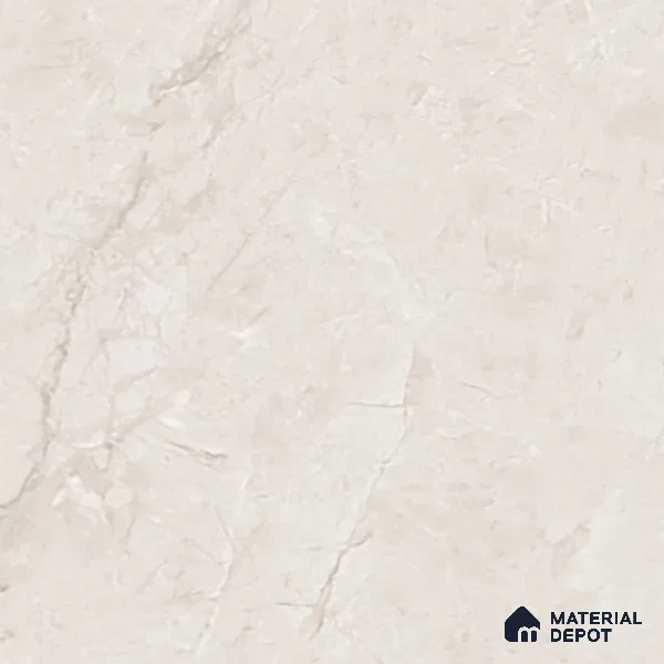 Marble Wall & Floor Tile TL 06177 Flutura Opel Beige 4 ft x 2 ft Vitrified Lustera Effect Feather Feel Matte Finish - 8.5 mm | 4 Random Design | Suitable for Living Room, Bedroom, Bathroom (Sample)